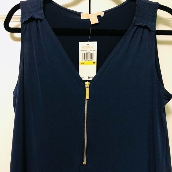 NWT: Michael Kors Front-zip Dress‎ - Picture 3 of 7